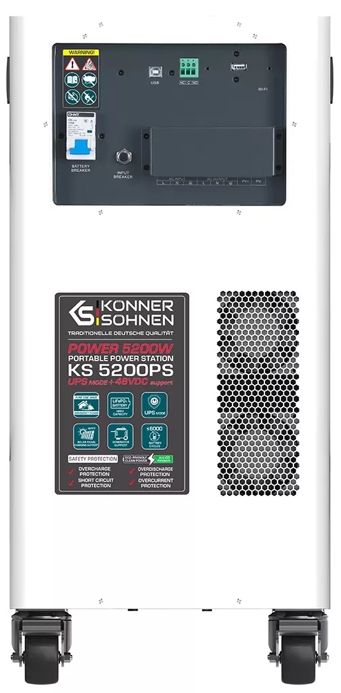 Портативна зарядна станція Konner&Sohnen KS 5200PS відгуки - зображення 5