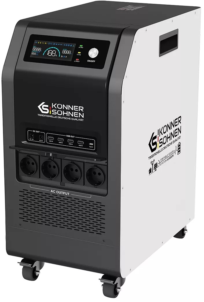 Портативна зарядна станція Konner&Sohnen KS 5200PS ціна 63999 грн - фотографія 2