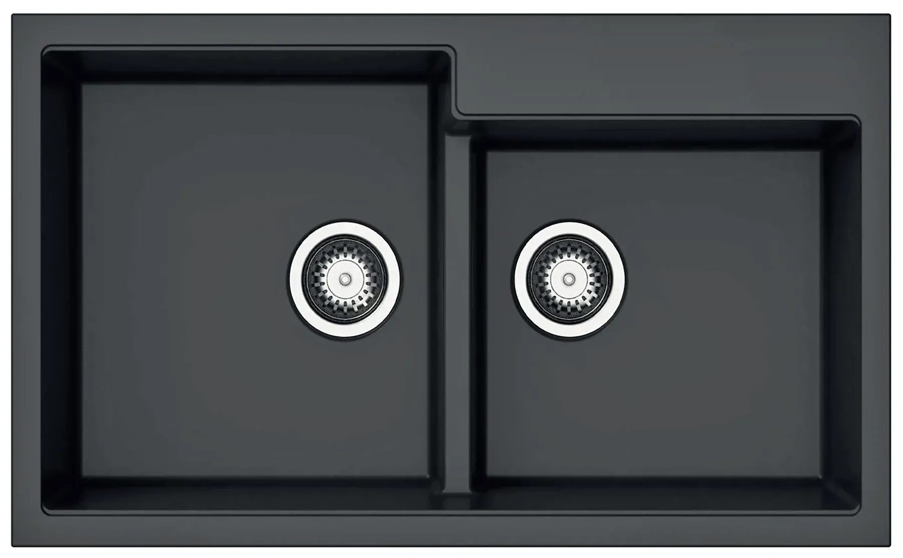 Fabiano Navio 86x50x2 Titanium (8221.301.1092)