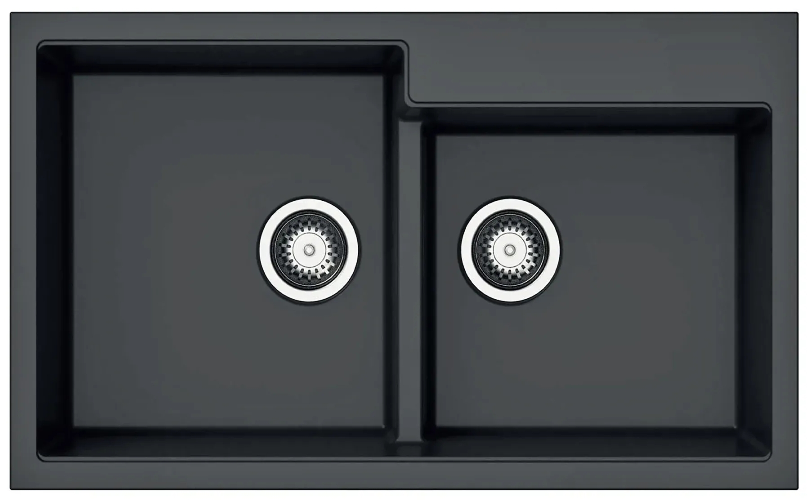 Fabiano Navio 86x50x2 Titanium (8221.301.1092)