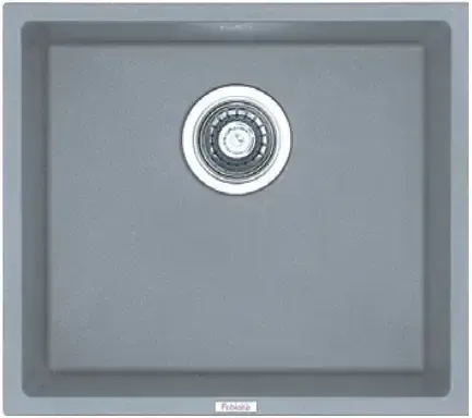 Кухонная мойка Fabiano Quadro 45x40 Grey Metallic (8221.301.0868)