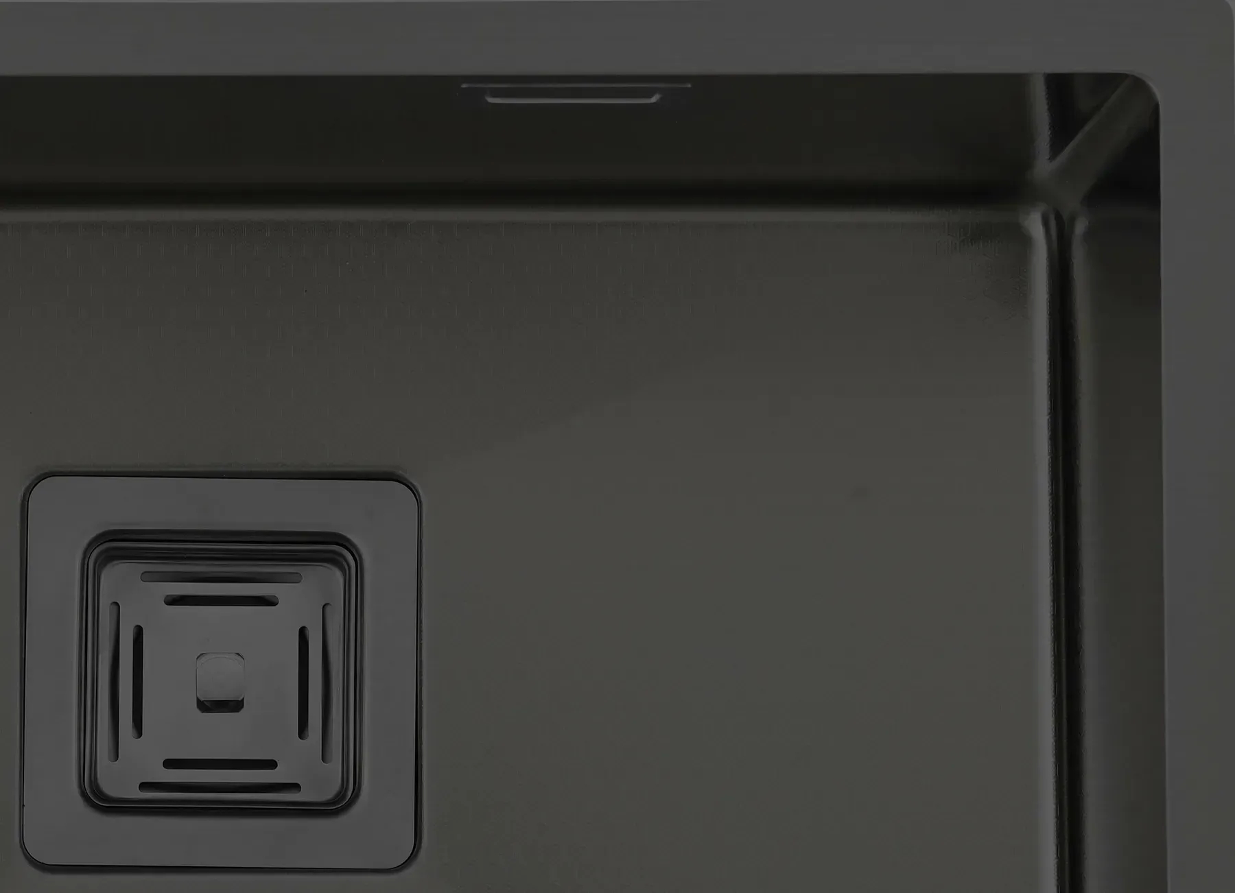 Кухонная мойка Fabiano Quadro 53 Celldecor Nano Graphite (8216.401.1528) цена 11384 грн - фотография 2
