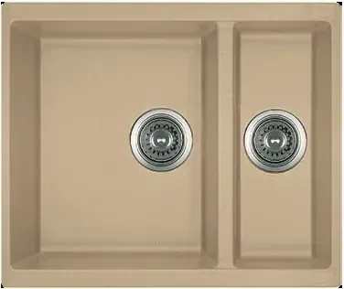 Кухонная мойка Fabiano Quadro 56x46x15 Beige (8221.301.0483)