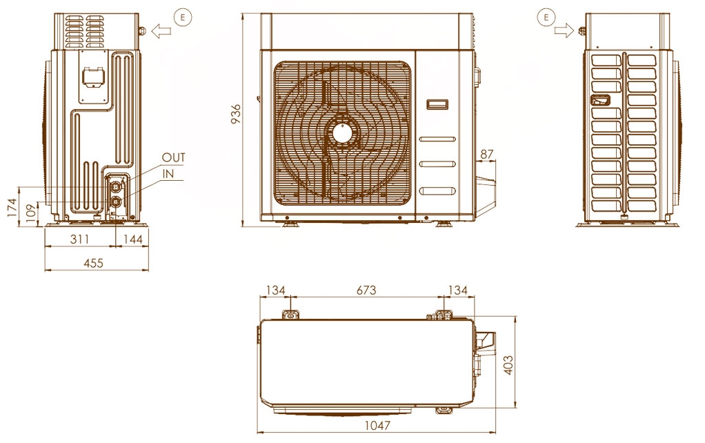 Maxa i32-V5/KA/GI12 Габаритні розміри