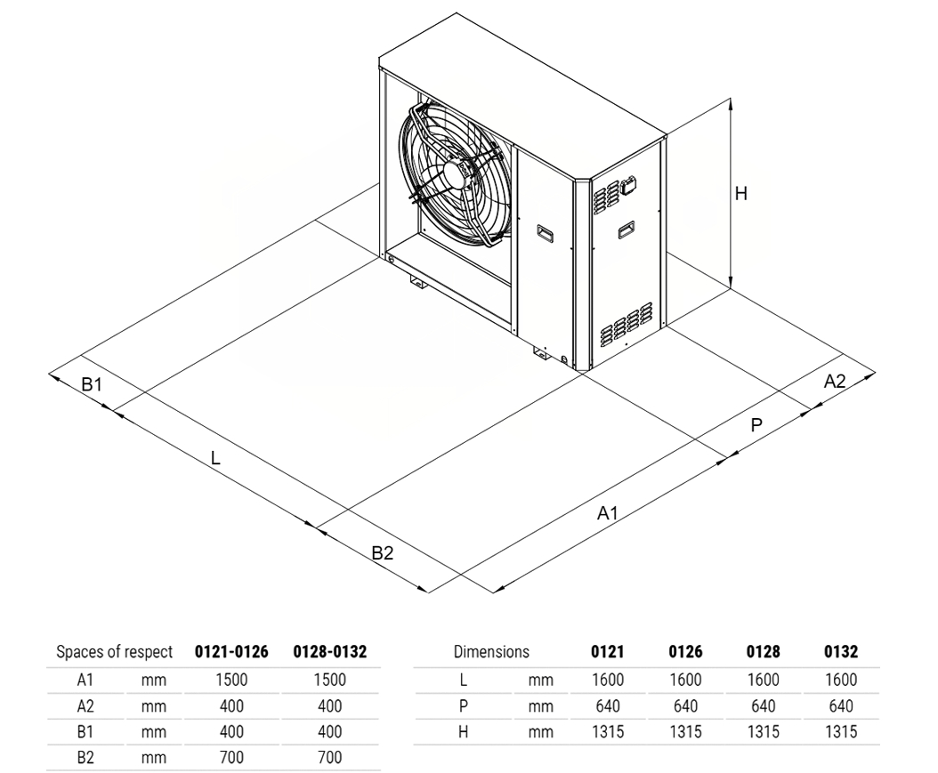 Maxa i32-V5H MIDI/KA/GI0126 Габаритні розміри