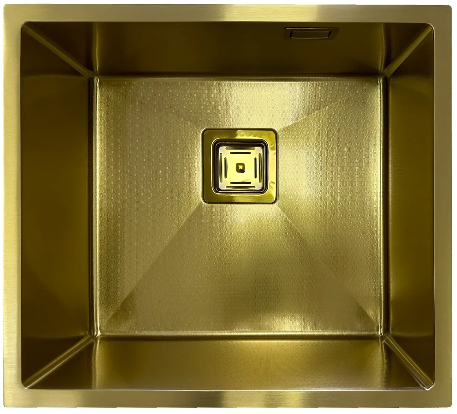Кухонная мойка Fabiano Quadro 49 Celldecor Nano Gold (8216.401.1698) цена 10467 грн - фотография 2