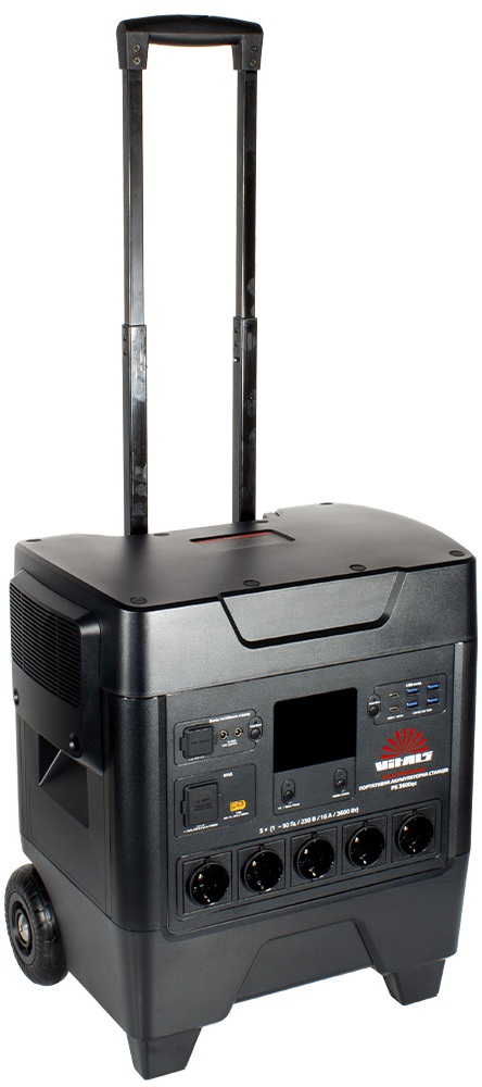 Портативна зарядна станція Vitals Professional PS 3600qc зовнішній вигляд - фото 9