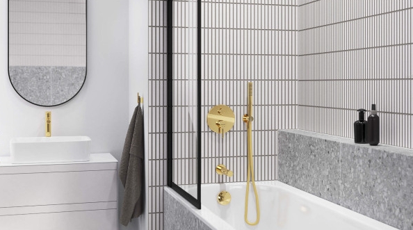 Злив-перелив Excellent Moli ARIN.3210CB, матова мідь ціна 7950 грн - фотографія 2