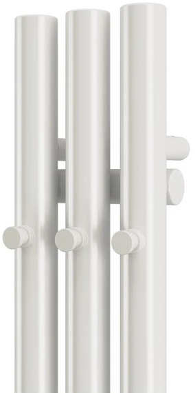 Полотенцесушитель Terma Rolo Hanger 1200x150 Ral 9016 matt (WGROW120015KJ16SX) цена 9347 грн - фотография 2