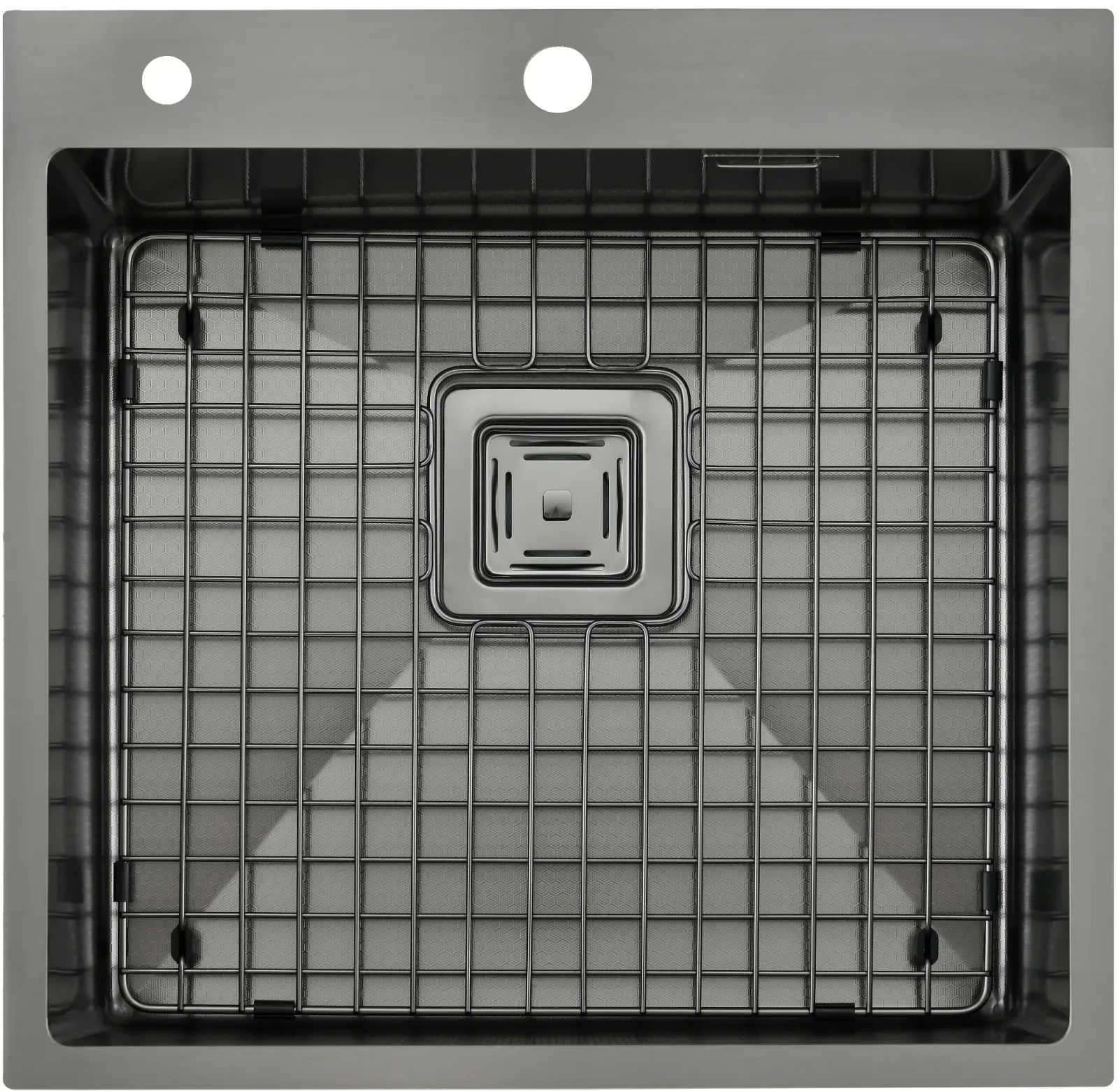 Кухонная мойка Fabiano Top 49 Celldecor Nano Graphite (8216.401.1687)