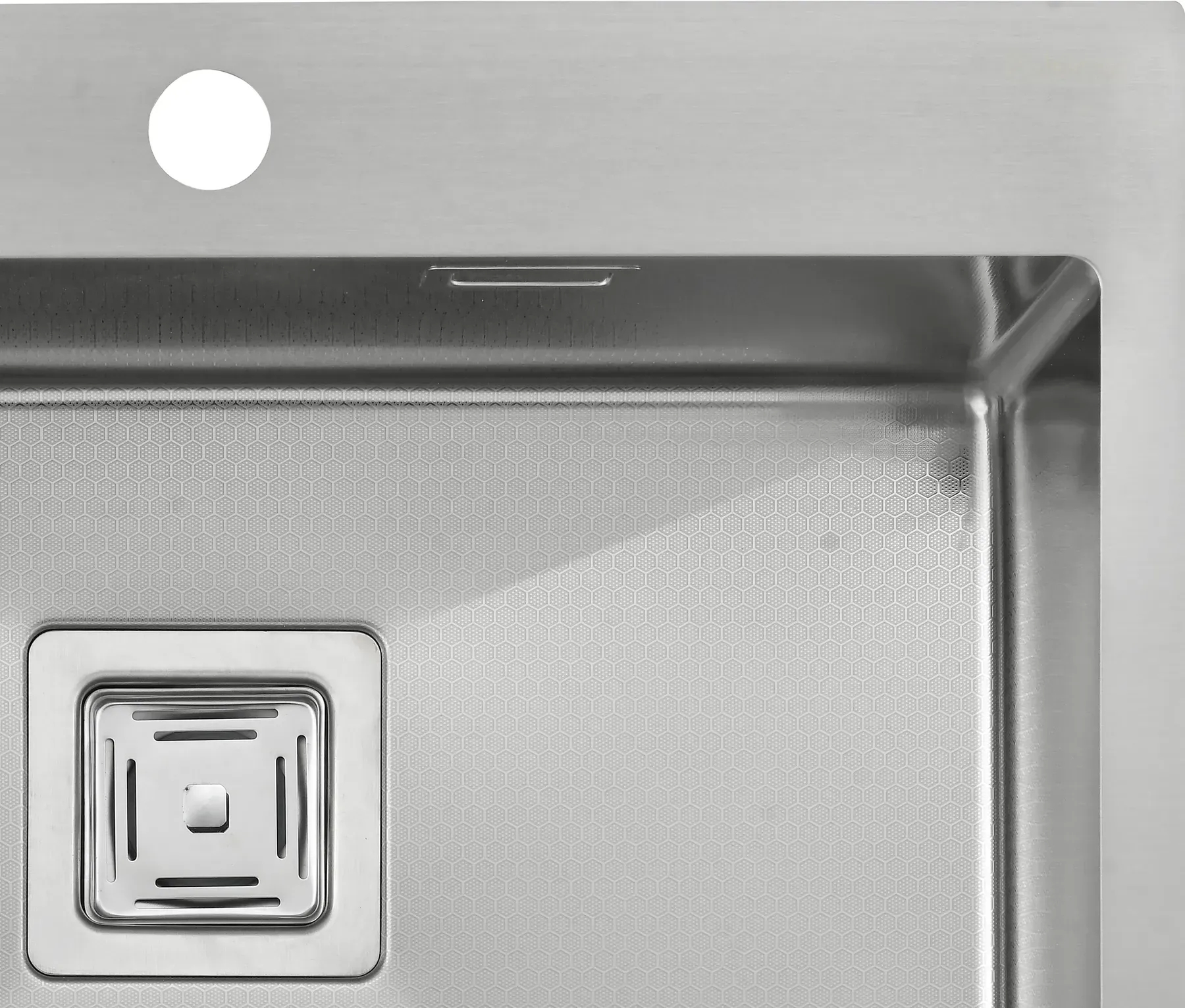 Кухонная мойка Fabiano Top 56 Celldecor Inox (8216.401.1688) цена 9132 грн - фотография 2