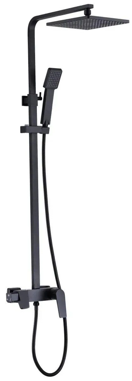 Душевая система черная Fabiano AquaFlex Black (8231.403.1520)