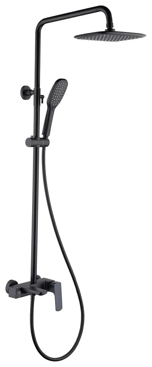 Душевая система черная Fabiano AquaTic Black (8231.403.1512)