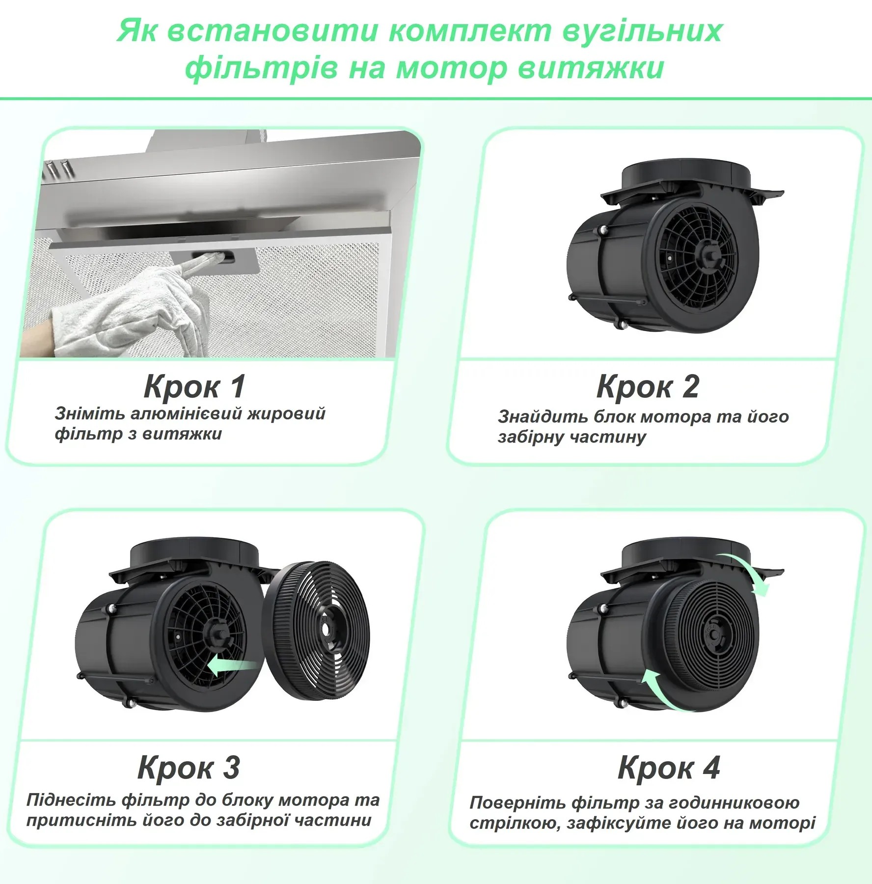 Комплект вугільних фільтрів Fabiano NeoSlim (8100.407.1897) ціна 584 грн - фотографія 2