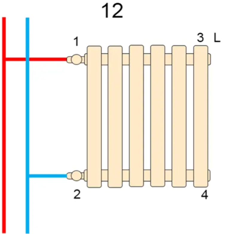 Радіатор для опалення Warm Well Column 2 1800x470 (CL318047RM) металік зовнішній вигляд - фото 9