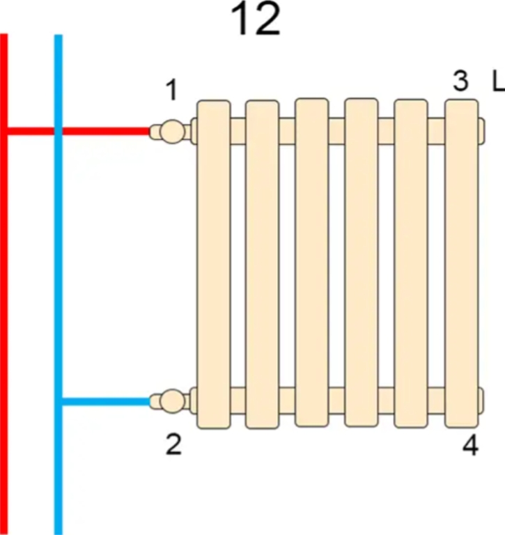 Радиатор для отопления Warm Well Column 2 1800x380 (CL318038RM) металик характеристики - фотография 7