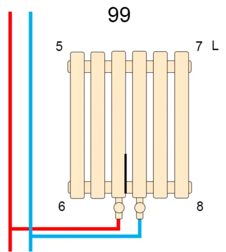 продаємо Warm Well Column 3 1800x560 (CL318056MB) чорний в Україні - фото 4