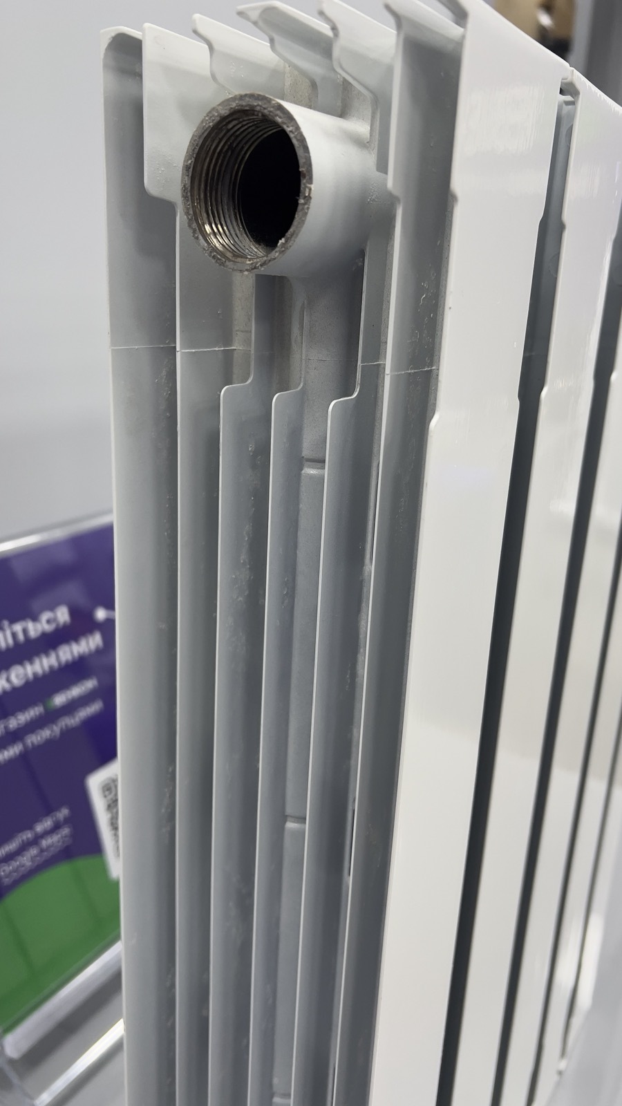 Радіатор для опалення Queen Therm 500/100 Vertical/Horizonta (кратно 10) уцінка відгуки - зображення 5