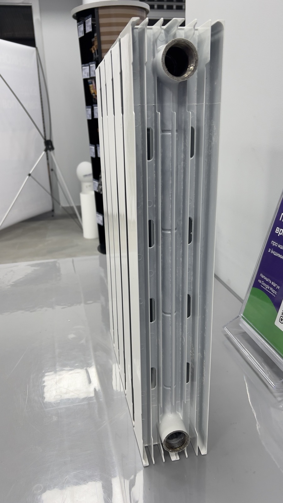 Радіатор для опалення Queen Therm 500/100 Vertical/Horizonta (кратно 10) уцінка характеристики - фотографія 7