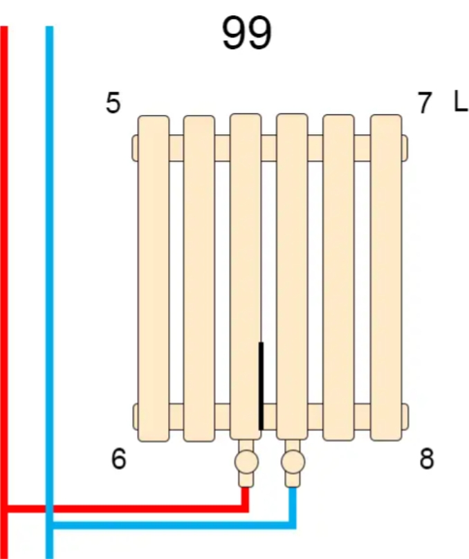 продаємо Warm Well Column 3 1800x290 (CL318029MB) чорний в Україні - фото 4