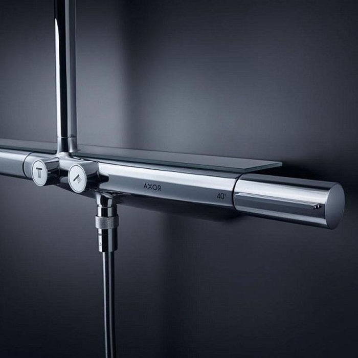 Душова система Axor Showerpipe 800 1jet Chrome 27984000 ціна 0 грн - фотографія 2