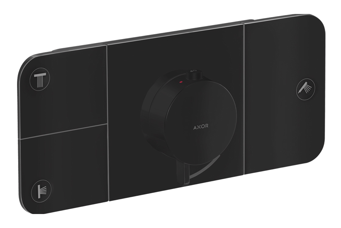 Чорний змішувач для душу Axor One 45713670