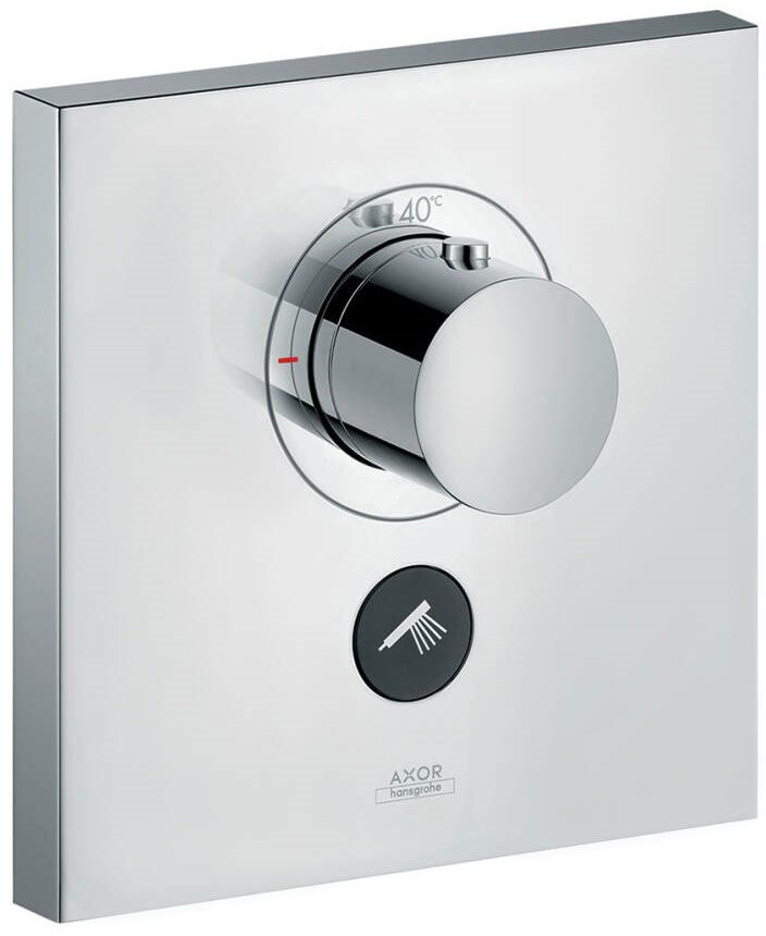 Внешняя часть смесителя Axor ShowerSelect Highflow square Chrome 36716000