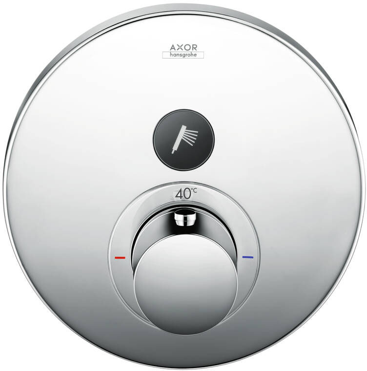 Внешняя часть смесителя Axor ShowerSelect S Chrome 36722000 цена 42871 грн - фотография 2