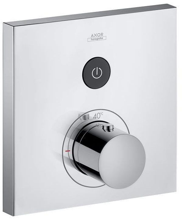 Внешняя часть смесителя Axor ShowerSelect Square Chrome 36714000