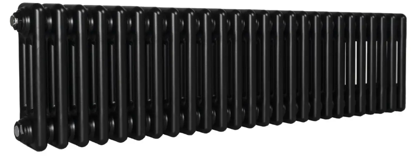 Радиатор для отопления Warm Well Column 3 300x1190 (CL303011MBS) черный цена 13036 грн - фотография 2