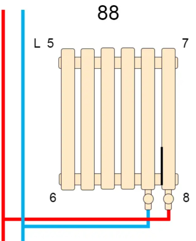 Радіатор для опалення Warm Well Column 3 300x1010 (CL303010MB) чорний відгуки - зображення 5