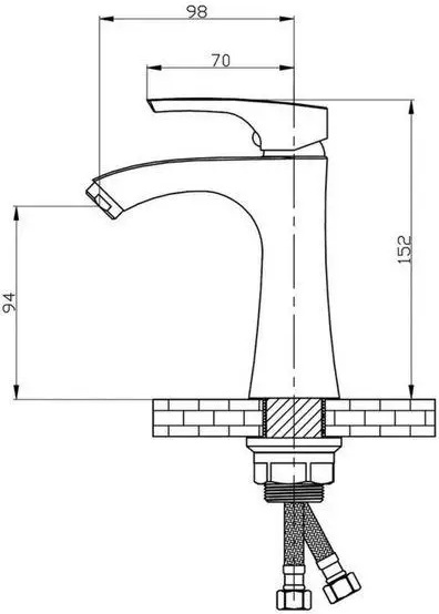 Wezer FAB1 Габаритні розміри