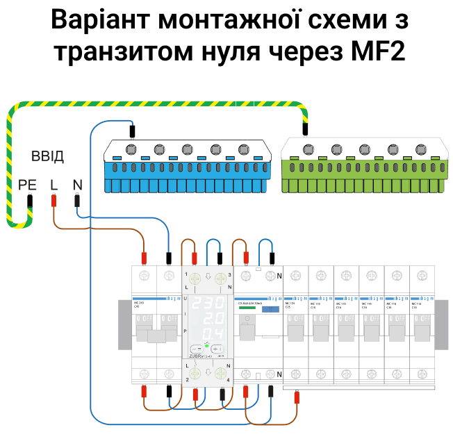 Реле многофункциональное Zubr MF2-32 цена 1691 грн - фотография 2