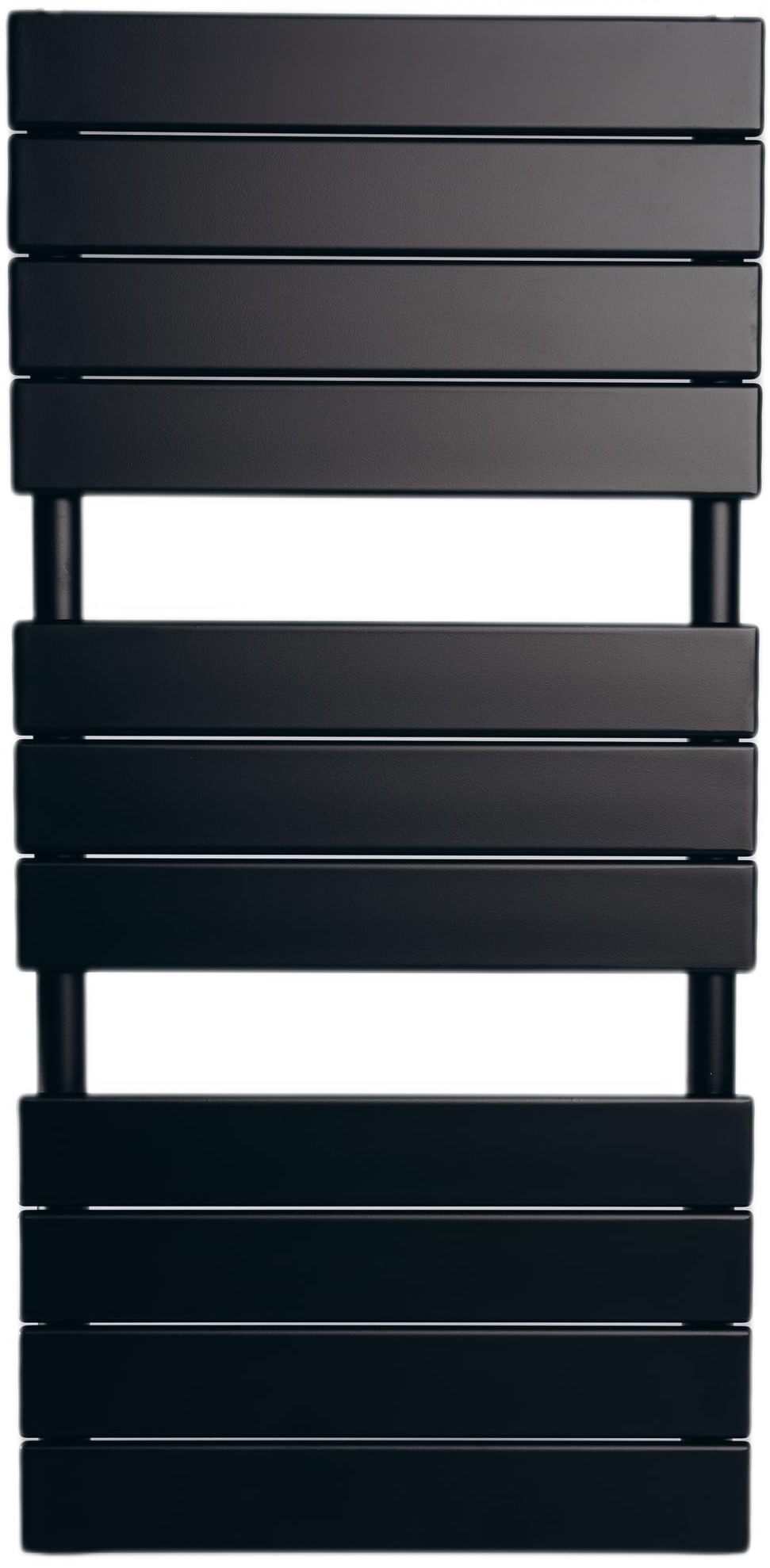 Trinnity Flat 450x1222, 612 Вт, чорний матовий