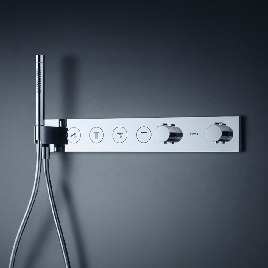 Зовнішня частина змішувача Axor Select Chrome 18357000 ціна 137392 грн - фотографія 2