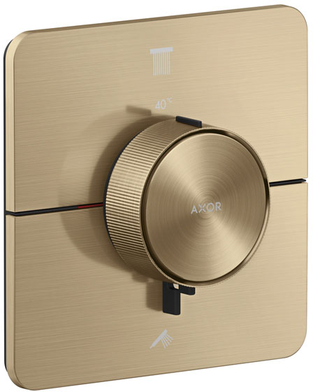 Внешняя часть смесителя Axor ShowerSelect ID Softsquare Brushed Bronze 36754140