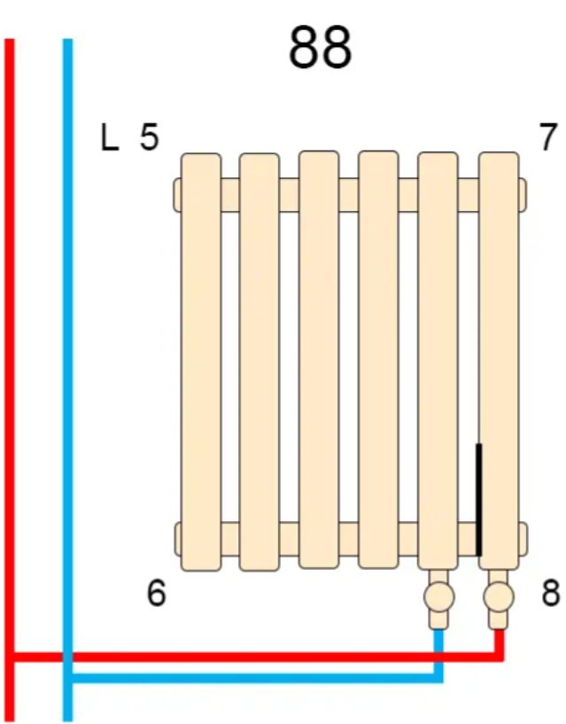 продаємо Warm Well Column 3 575x1010 (CL305710MB) чорний в Україні - фото 4