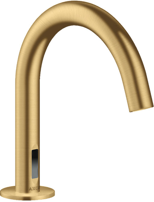Змішувач для умивальника Axor Uno 100 Brushed Gold Optic 38010250