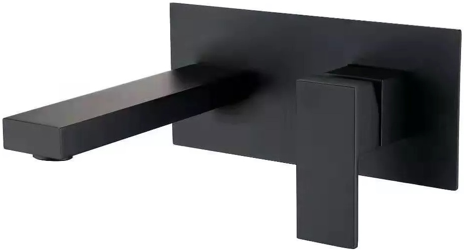 Змішувач для умивальника Wezer PRO10-02-BLACK