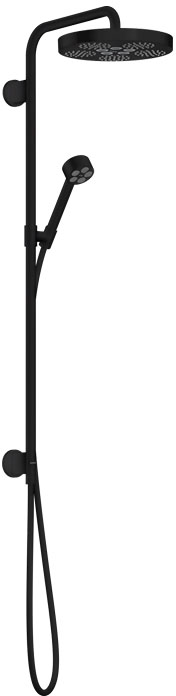 Душевый набор Axor One Showerpipe 280 1jet Matt Black 48790670