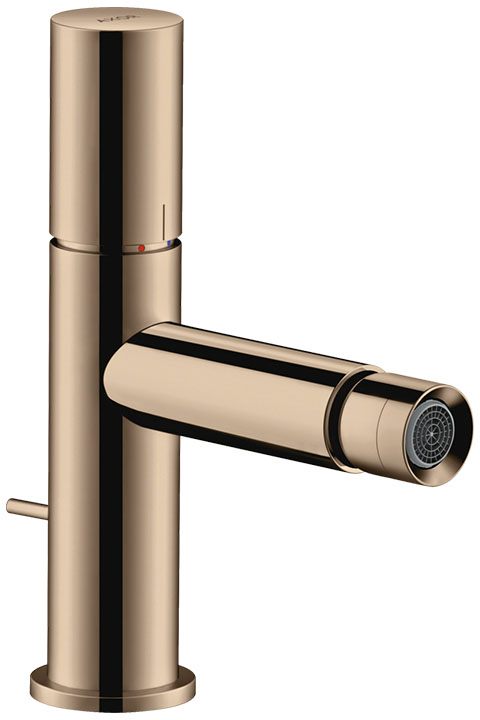 Смеситель для биде Axor Uno Zero Polished Red Gold 45200300