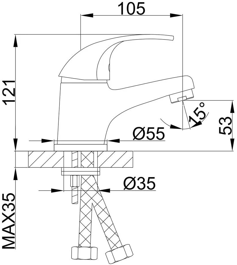 Frap F1003 (1033628) Габаритні розміри