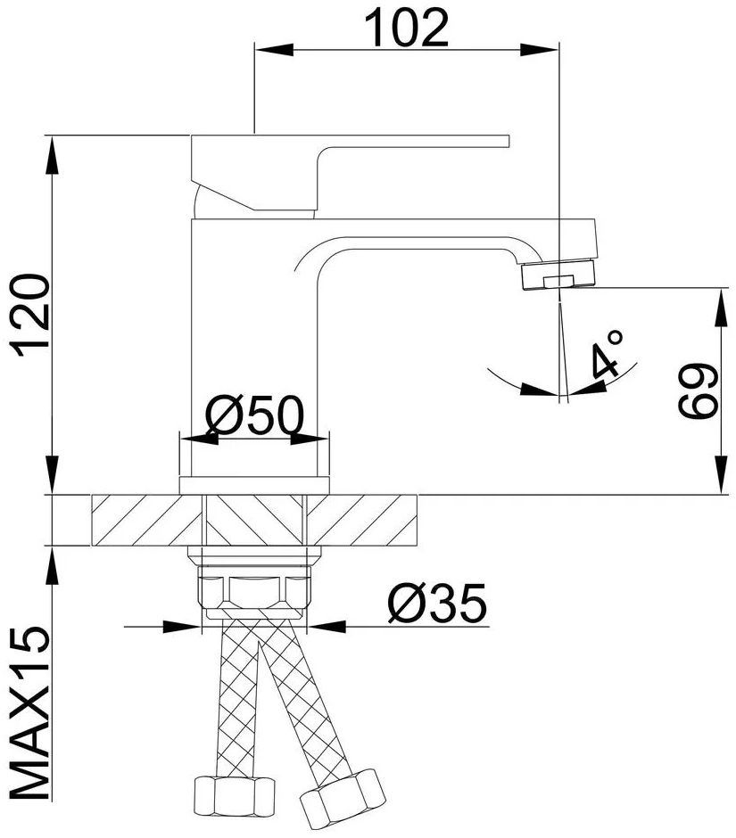Frap F1041 (1033657) Габаритні розміри