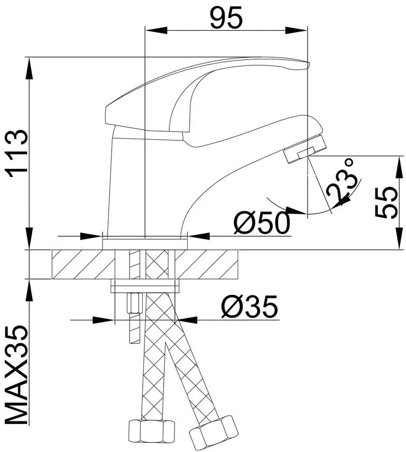 Frap F1036 (1033900) Габаритні розміри