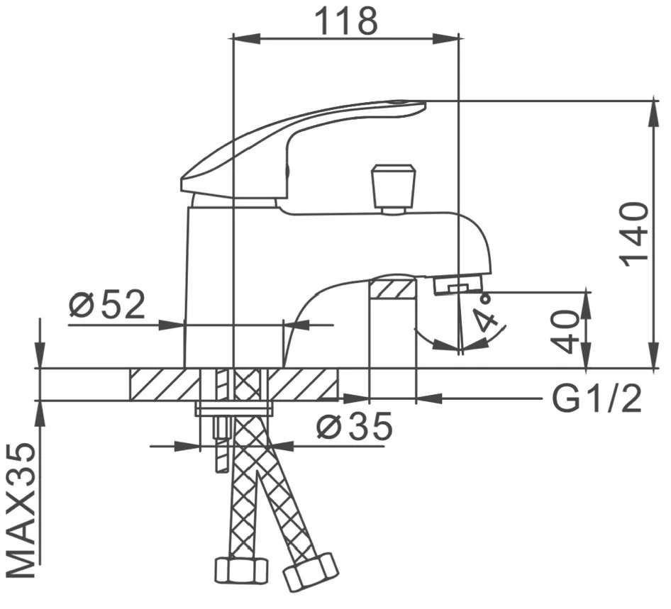 Frap F1221 (1034242) Габаритные размеры