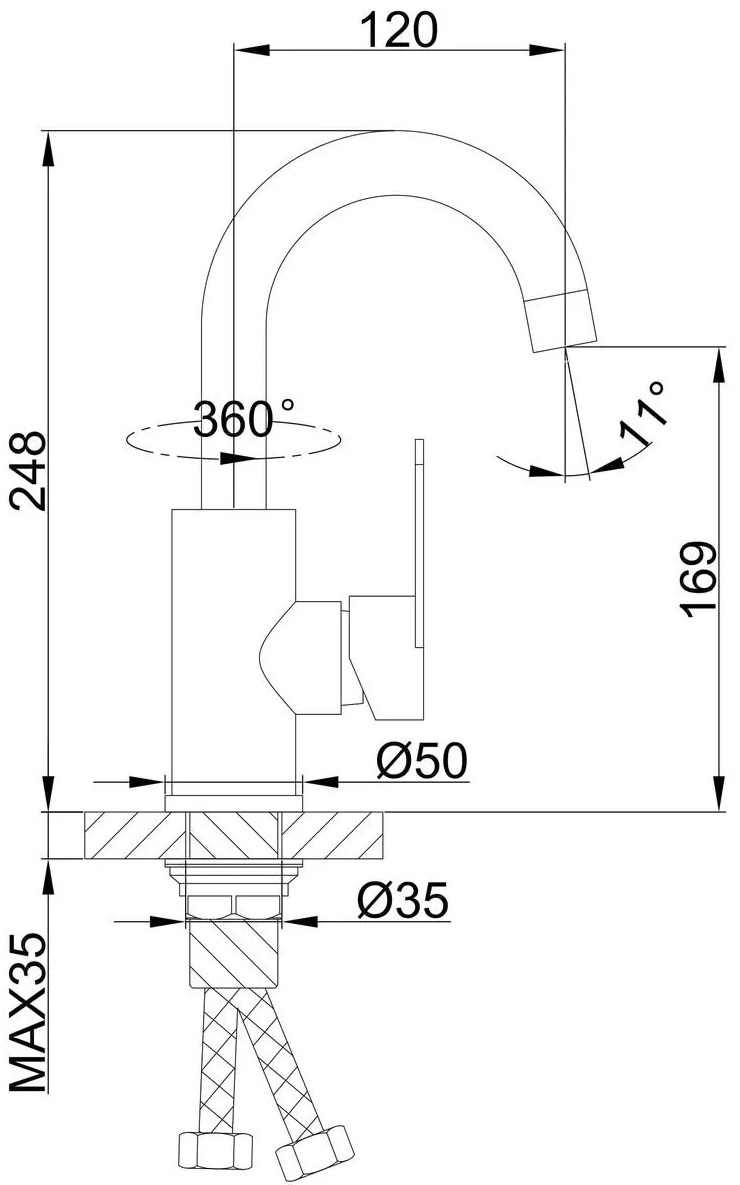 Frap F1348 (1035895) Габаритні розміри