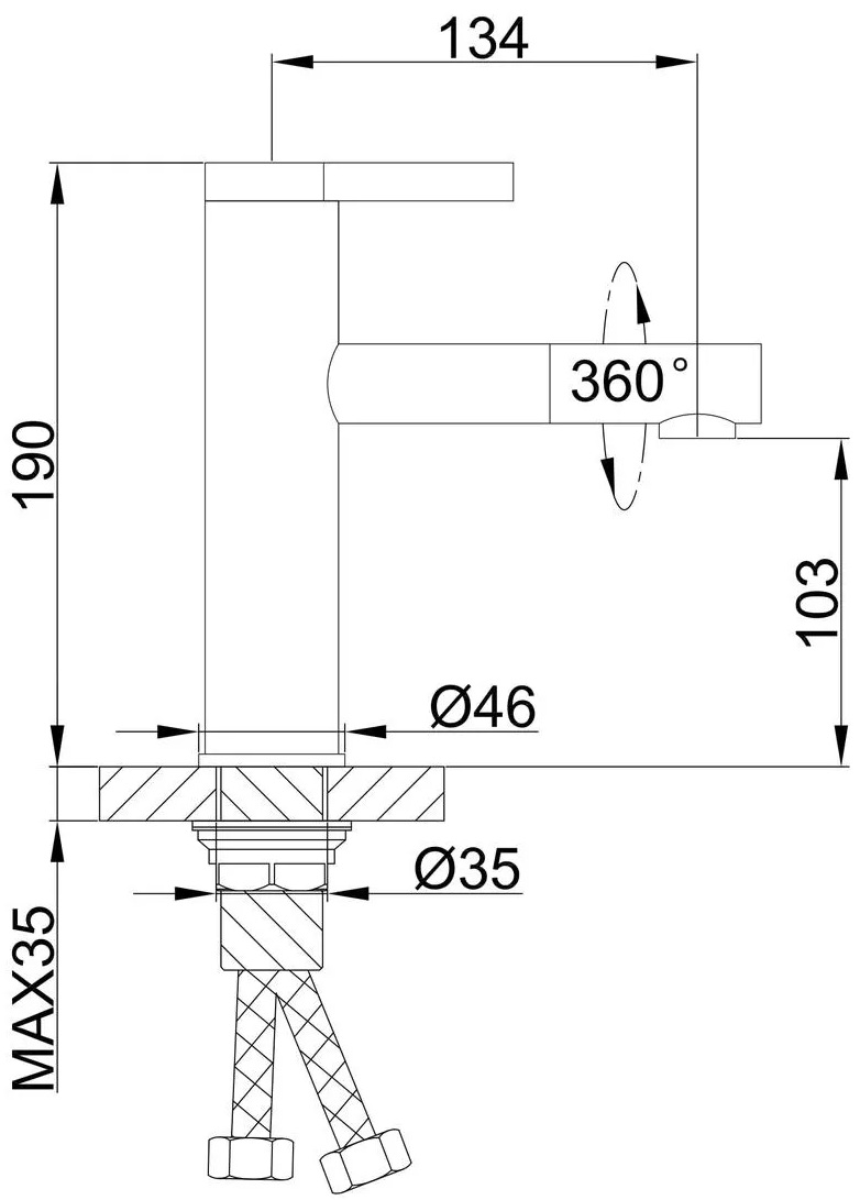 Frap F1052-14 (1036121) Габаритні розміри