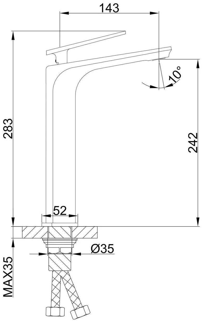 Frap F1058-2 (1037337) Габаритні розміри