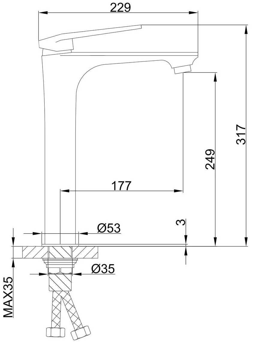Frap F1052-54 (1037343) Габаритные размеры
