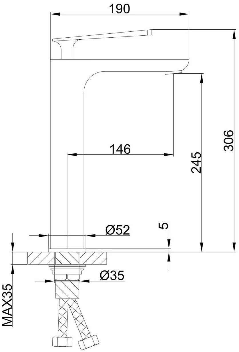 Frap F1052-57 (1037346) Габаритные размеры